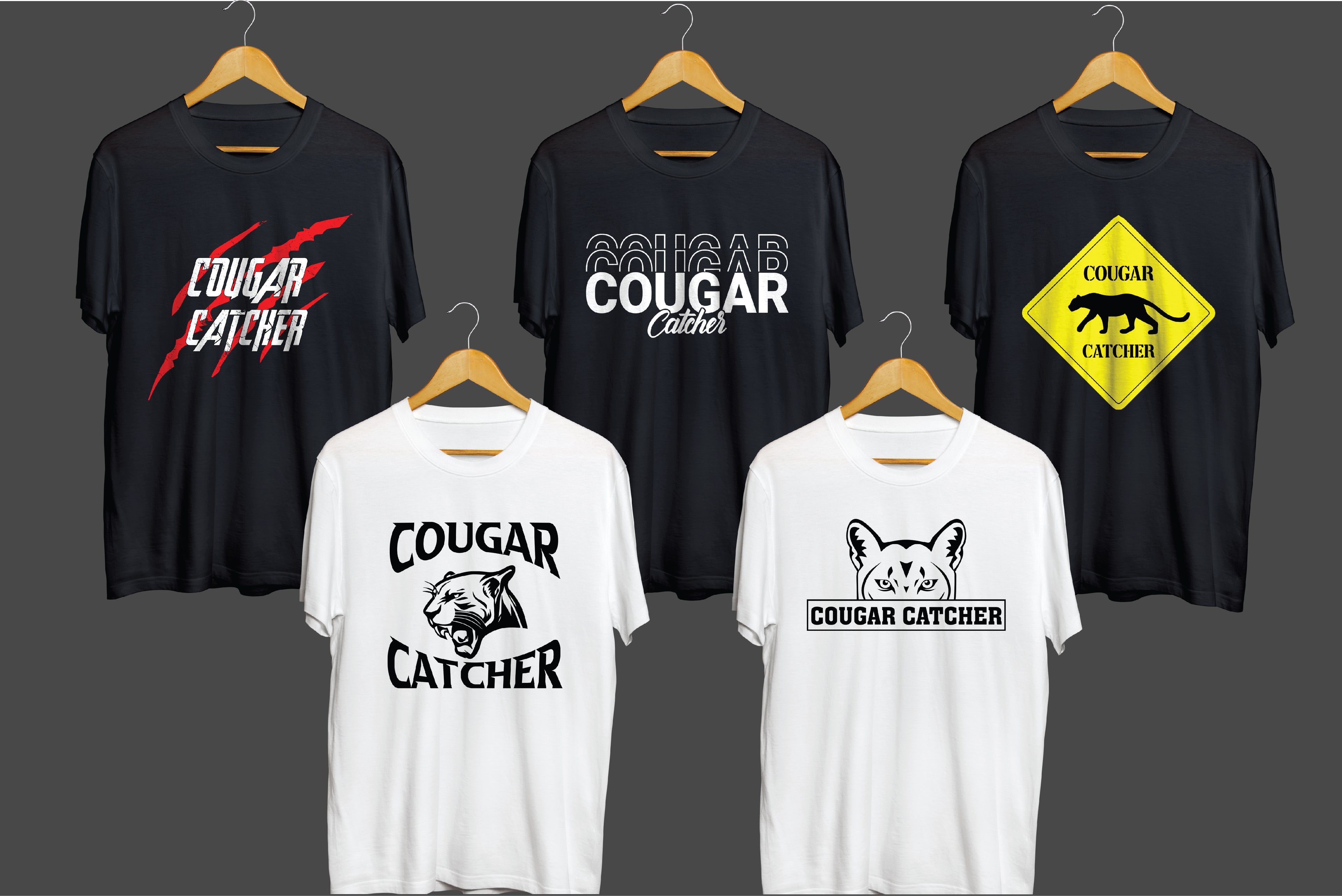 Cougar T-shirts designs 